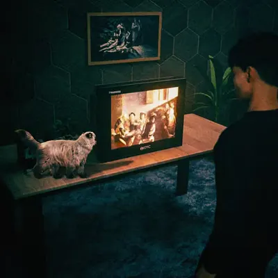 Mister Miggles into art 