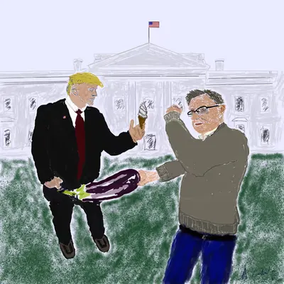 Beeple at The White House