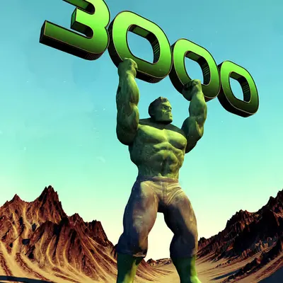 3000 DAY GREEN HULK MOTIVATION