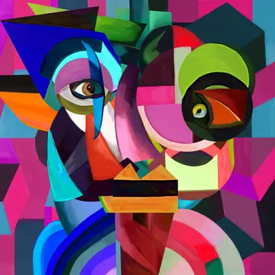 Re Opepen — Cubism