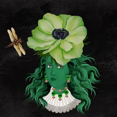 The Emerald Flower Girl