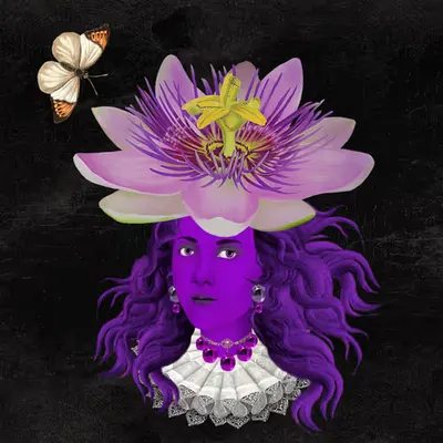 The Amethyst Flower Girl