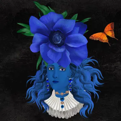 The Sapphire Flower Girl