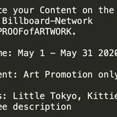 CV Billboard-Network 05/2020