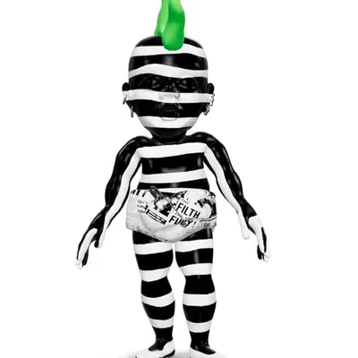 Stripey News Punk
