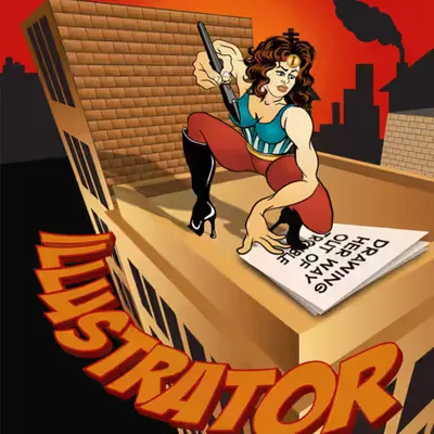 Illustrator - drawing her way out of trouble