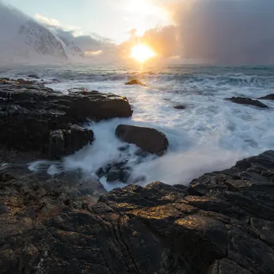 Scandinavian sunset