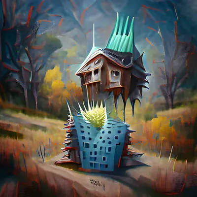 Spiky Cabin