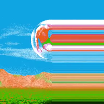 Enclosed in a bubble