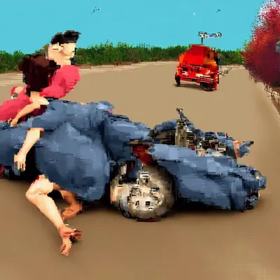 Study for "Crash"
