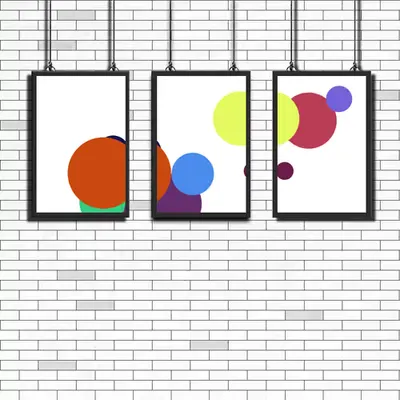 Triptych Abstracts I #9