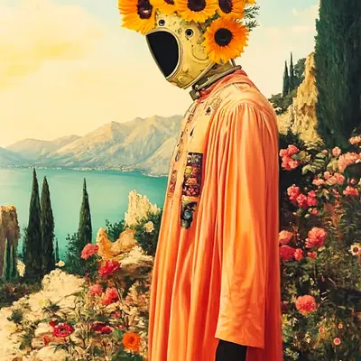 The sunflower seeker