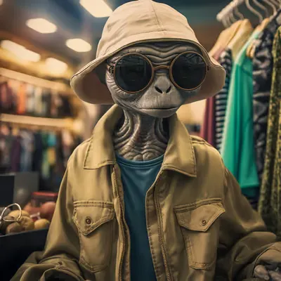 Alien on aisle 3!! 
