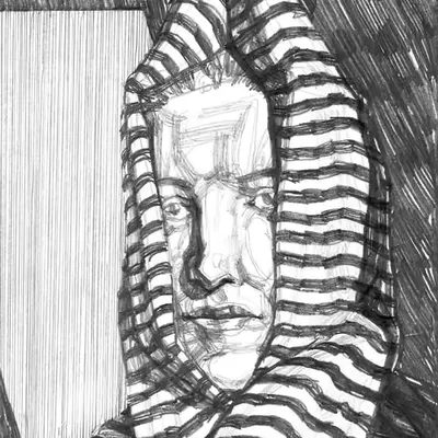 Stripy sheathing(drawing)