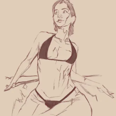 sketch ''GM"