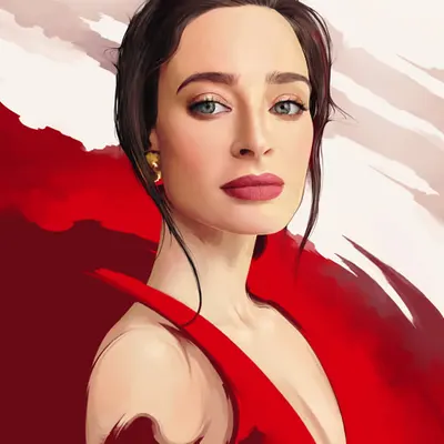 Lady in Red