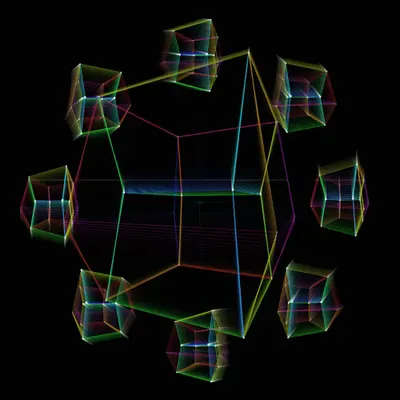 THE_VOID #9 :: QUANTUM HYPERCUBES in 4D