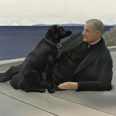 Dog Wif Priest