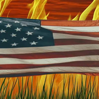 Badly Resized Quaestionably Accurate American Flag
