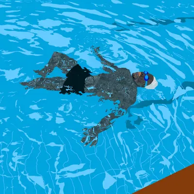 Man in a Pool III