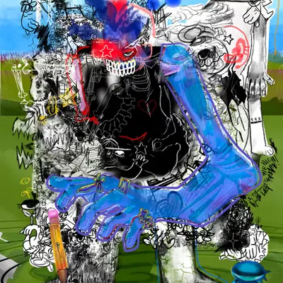 The Clown Continues to Draw