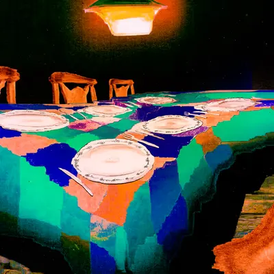 dinner table