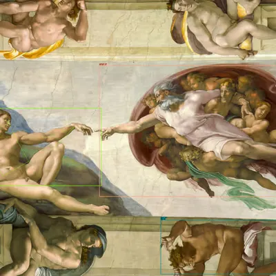 Cybernetic Surveillance: Michelangelo - The Creation of Adam