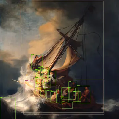 Cybernetic Surveillance: Rembrandt - The Storm on the Sea of Galilee