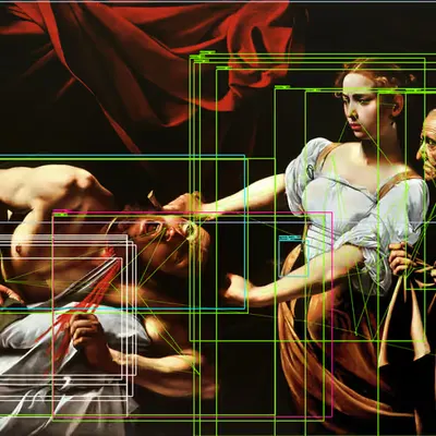 Cybernetic Surveillance: Caravaggio - Judith Beheading Holofernes