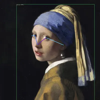 Cybernetic Surveillance: Johannes Vermeer - Girl with a Pearl Earring