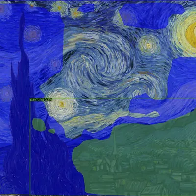 Cybernetic Surveillance: Vincent van Gogh - The Starry Night
