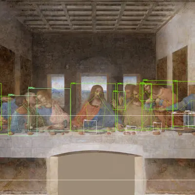 Cybernetic Surveillance: Leonardo da Vinci - The Last Supper