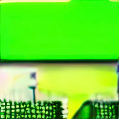 A Green Screen With a White Background (QS 58)