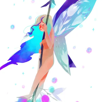 Winged angel