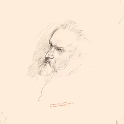 Study of Portrait of Manet 