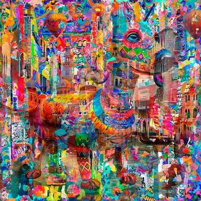 Dachshund in the City of Water #1/5