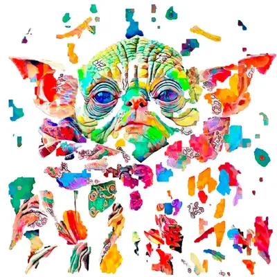 Crypto Baroque Yoda W