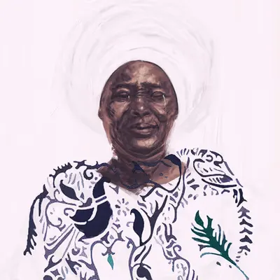 The Widow of my First Digital Drawing