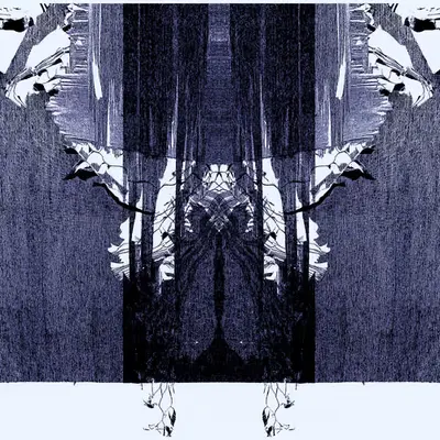 Butterfly #4 (blue, grey) 