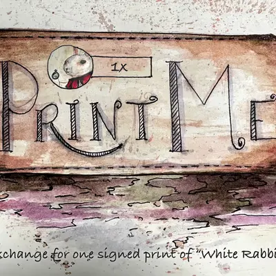 White Rabbit Print Pass