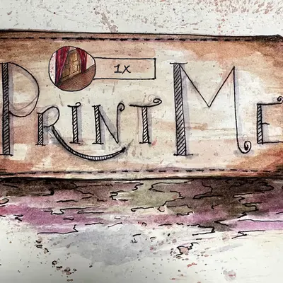 The Little Door - Print Pass