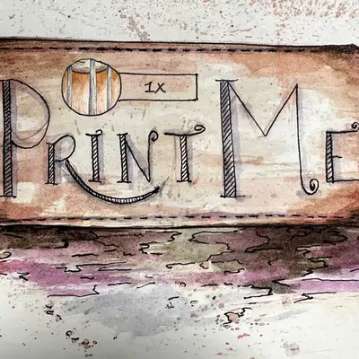 Three-legged Table - Print Pass