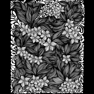 Star Flowers of Nightly Garden