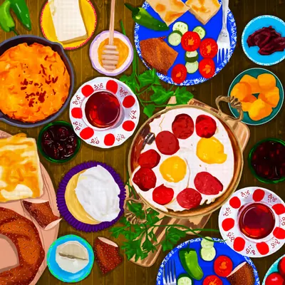 Turkish breakfast