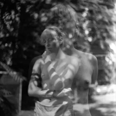 Double Exposure - Women Portrait - analog 6x6