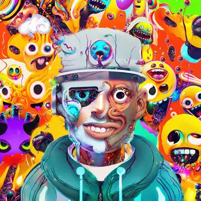 Super Trippy Cyborg Moby 