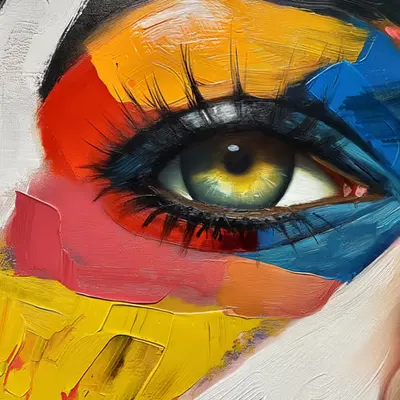 Beautiful faces - Picasso style