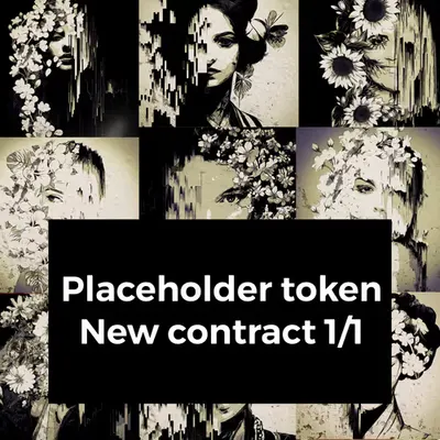 Placeholder token - new contract 1/1