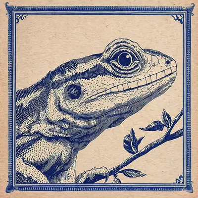 Frill-Necked Lizard