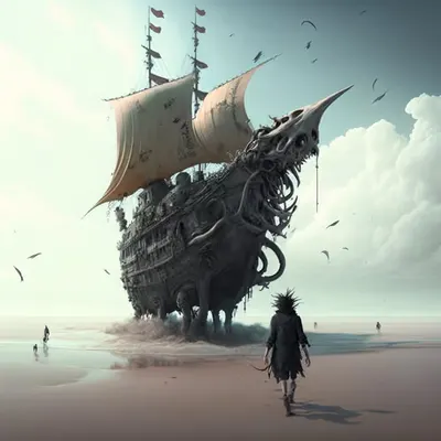 Gothic Pirate Ship